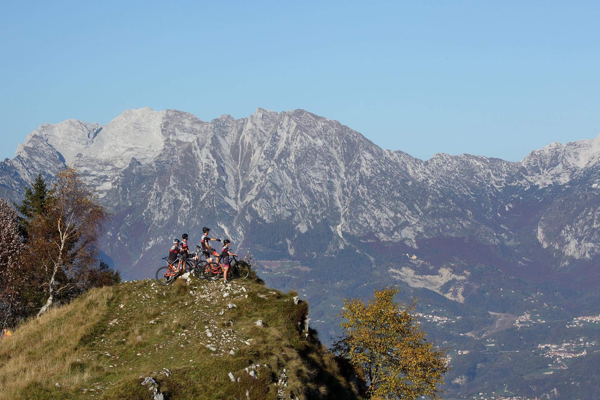 MTB Cross Country del Col Visentin, Percorsi